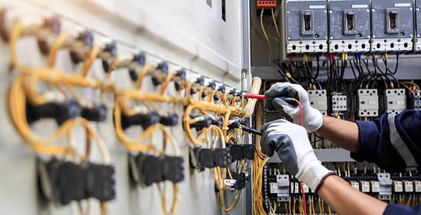 Professional Electrician technician working in Rossville, MD